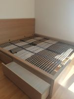 Bett 180/200, IKEA (Malm) inkl. 2 Lattenrost & 2 Bettkasten