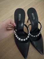 Elegante Michael Kors Mules, Schwarz, Grösse 40, neuwertig!