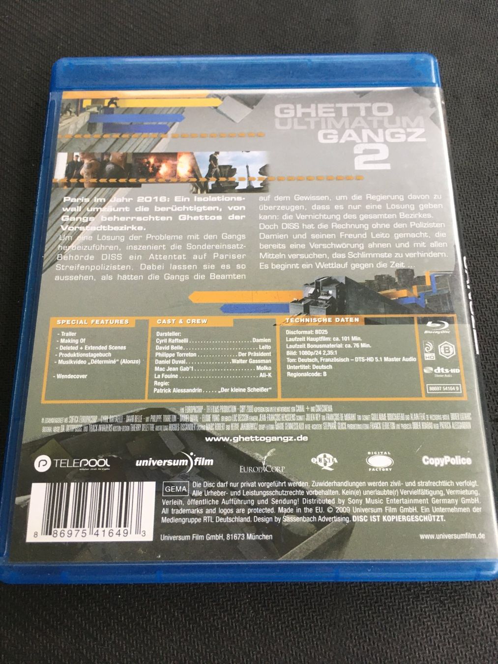 Tutti i DVDs: Ghetto ultimatum ganz 2 [Blu-ray] – Usato da St.Gallen venduto da MedienJoe 1