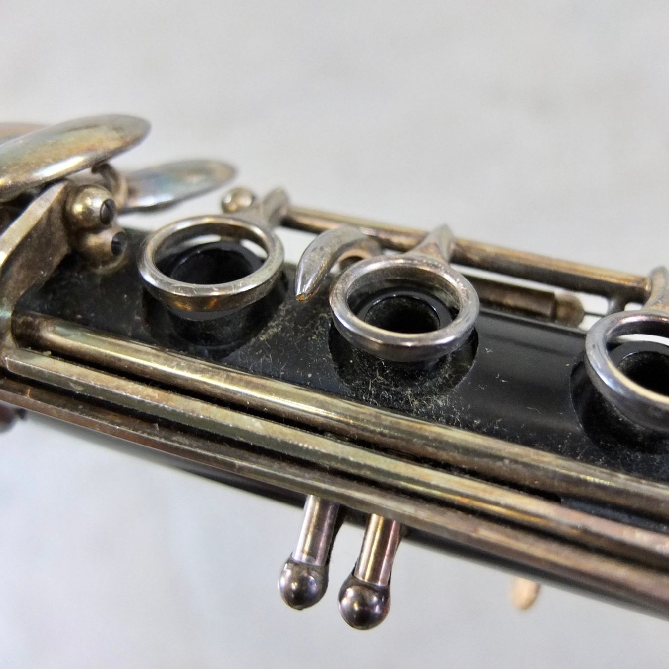 Strumenti musicali: Alte Ebonit Klarinette, Modell Console – Usato da Basel venduto da Brocki-auf-dem-Wolf 6