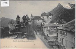 Entree du Chateau de Gruyeres