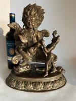 Antike Bronze Figur Tibet Vajrabhairava Yamantaka