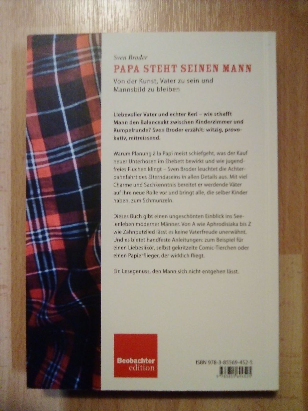 Libri: Papa steht seinen Mann Sven Broder – Nuovo (secondo la descrizione) da Winterthur venduto da Colonica 1