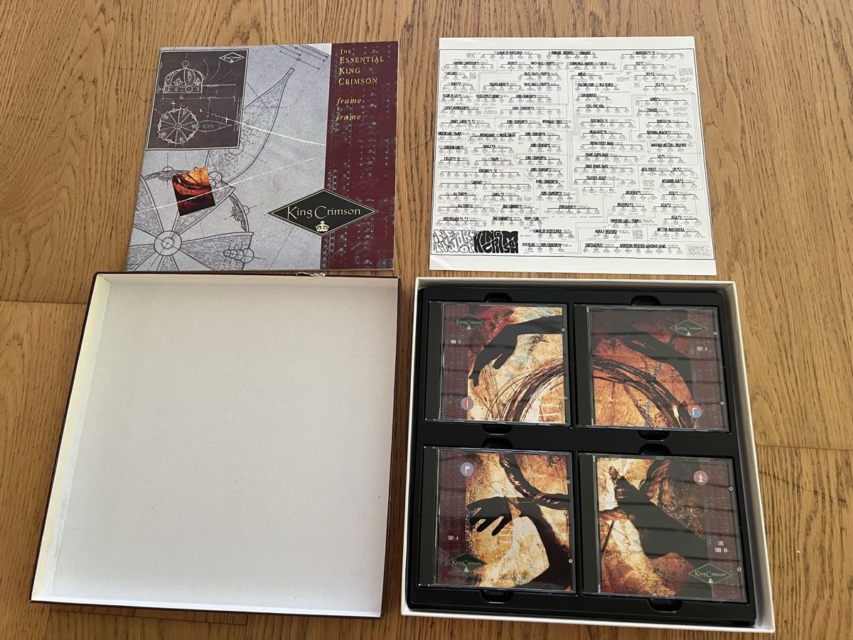 CD: KING CRIMSON: The Essential King Crimson - Frame By Frame – Nuovo (secondo la descrizione) da Hünenberg venduto da Paddels 2