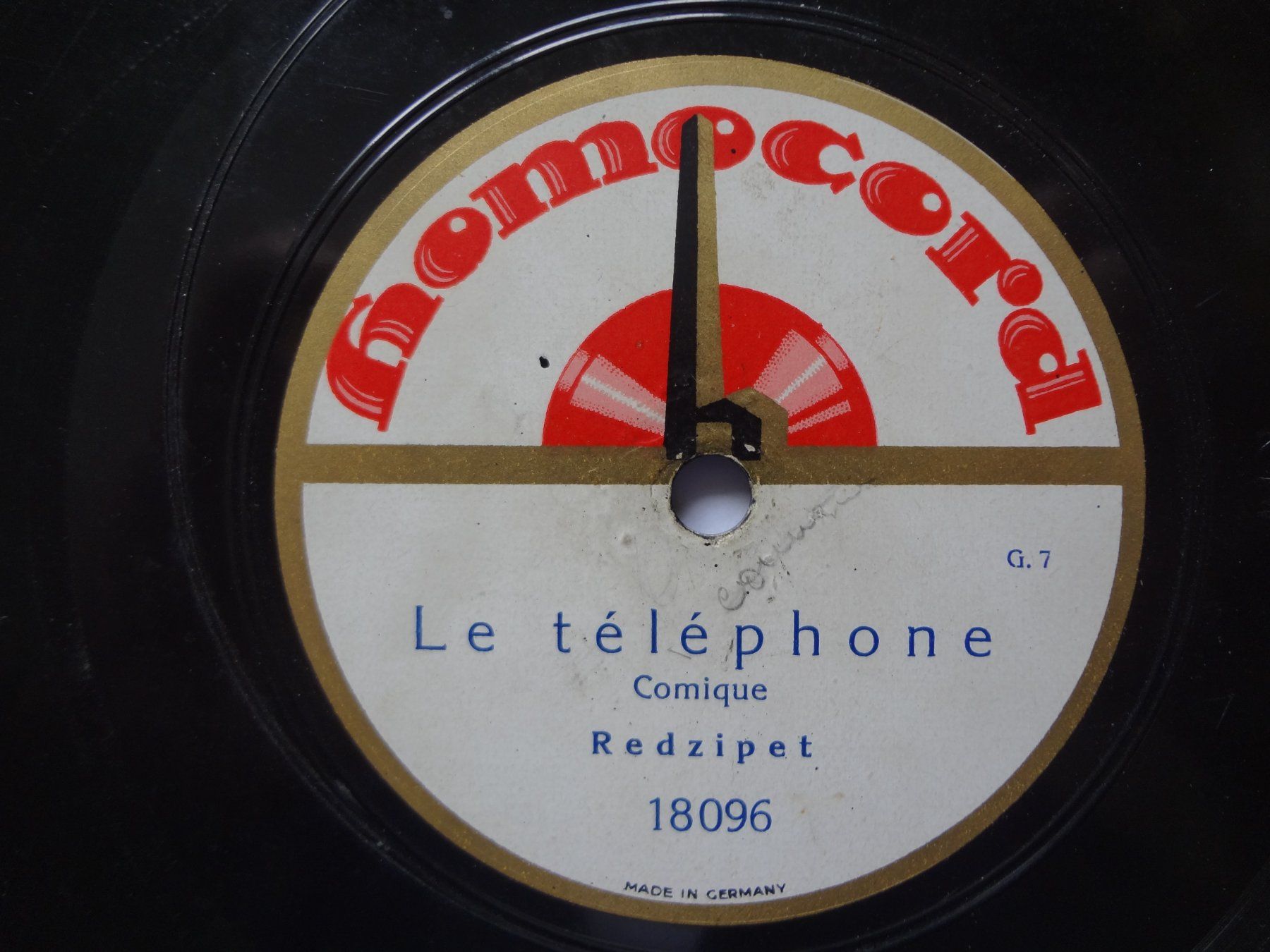 Dischi in vinile: La brouette d'Echallens - Redzipet - Disque 78 tours - – Usato da Aigle venduto da Robflac55 3