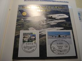 Folder Taufe A380 auf den Namen Zürich, 2011