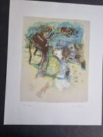 HANS FALK LITHOGRAPHIE SIGNIERT NUMMERIERT
