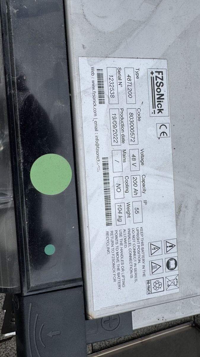 Dispositivi a energia solare: FZSoNick 48TL200 Batterie – Usato da Kaltbrunn venduto da Sonnhaldner 3