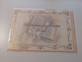 Glückwunschkarte zur Hochzeit