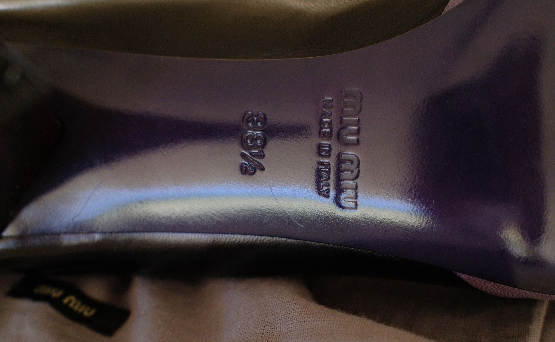 Miu Miu Damenschuhe: Miu Miu – Gebraucht aus Wald ZH von MPA_ 2