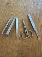 Nagelpflege Set Schere Pinzetten guter Zustand