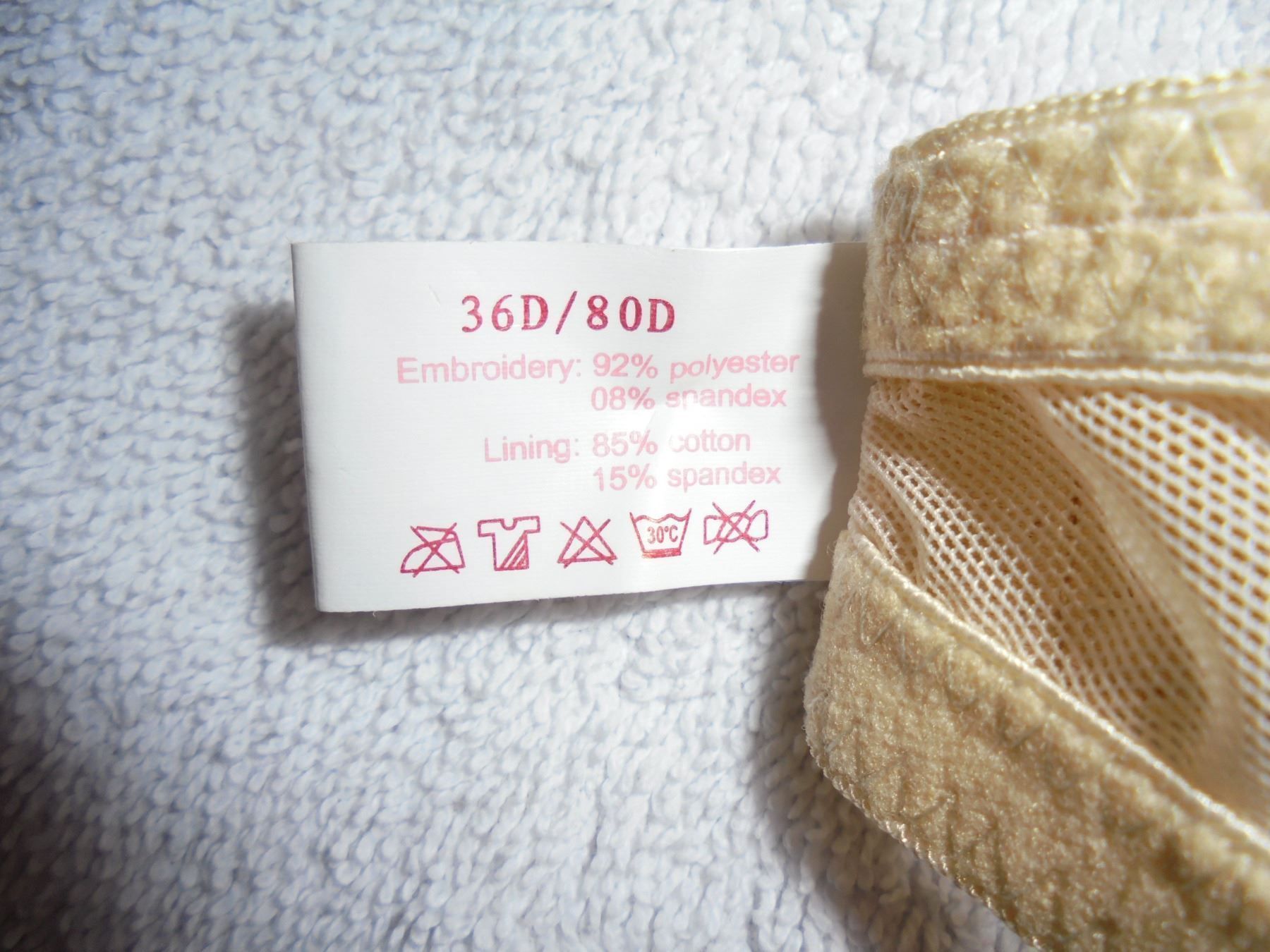 Altra biancheria intima: BÜGEL-BH GRÖSSE 80 D / 36 D – Nuovo e nell'imballaggio originale da Aarau Rohr venduto da PinkSchwein 4