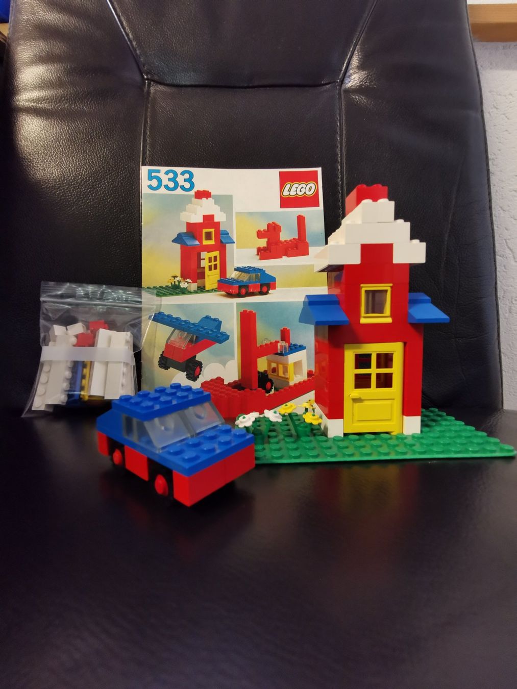 Lego Giocattoli: Lego Vintage Set 533 Haus mit Auto oder Flugzeug oder Hund – Usato da Ringgenberg BE venduto da jen_85 1