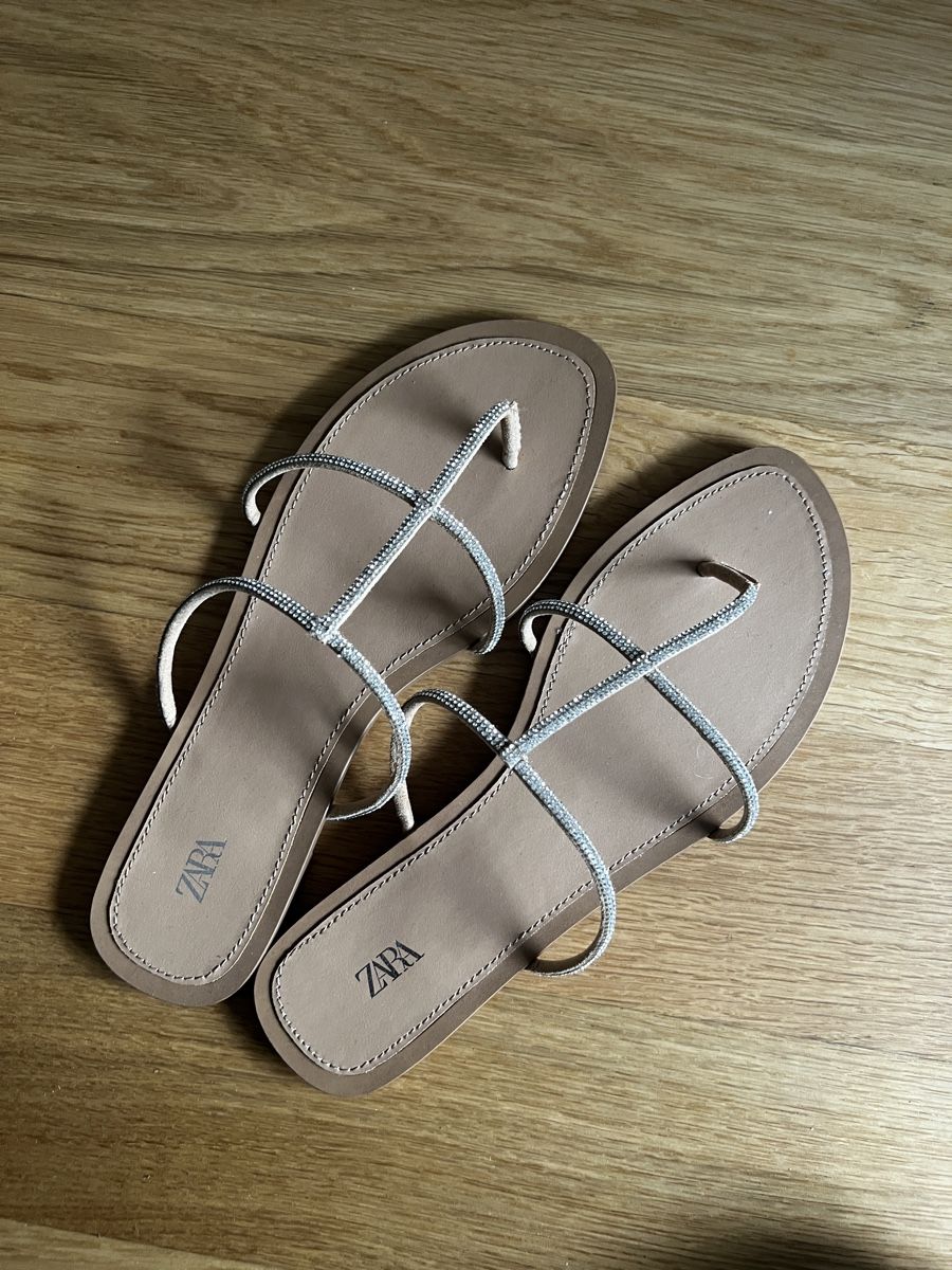 Scarpe da donna: Zara Strasssandalen – Nuovo (secondo la descrizione) da Ebikon venduto da her_82yr