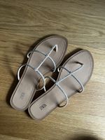 Zara Strasssandalen