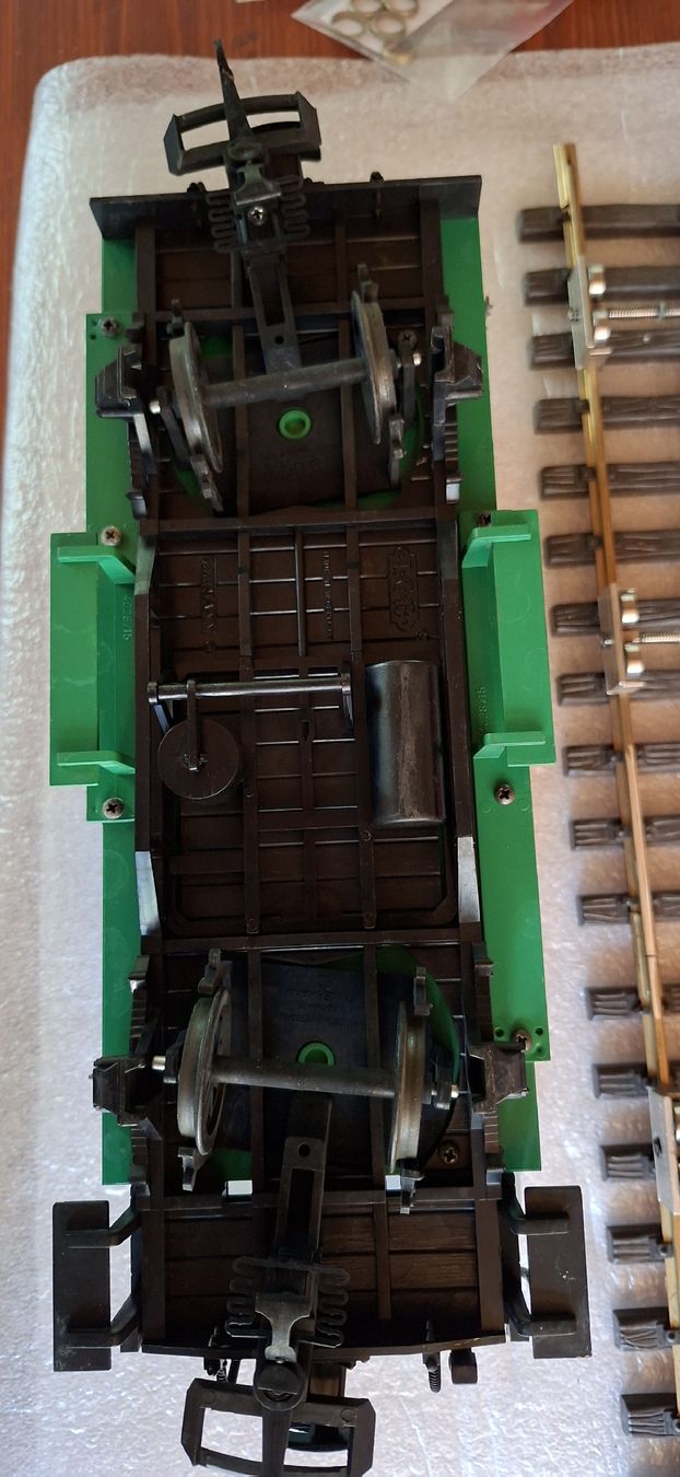 LGB Modellini di ferrovie: LGB MOB Güterwagen Gk 502 – Usato da Münsingen venduto da wd65 5