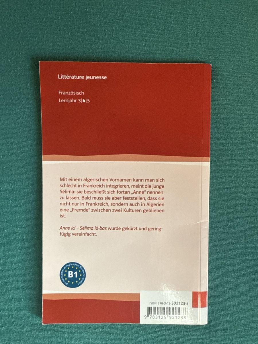 Livres: Anne ici - Selima la-bas – D'occasion à Widnau par Refik28 1