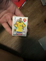 Panini wm 2022 Extra Sticker Neymar jr Silber perfekt