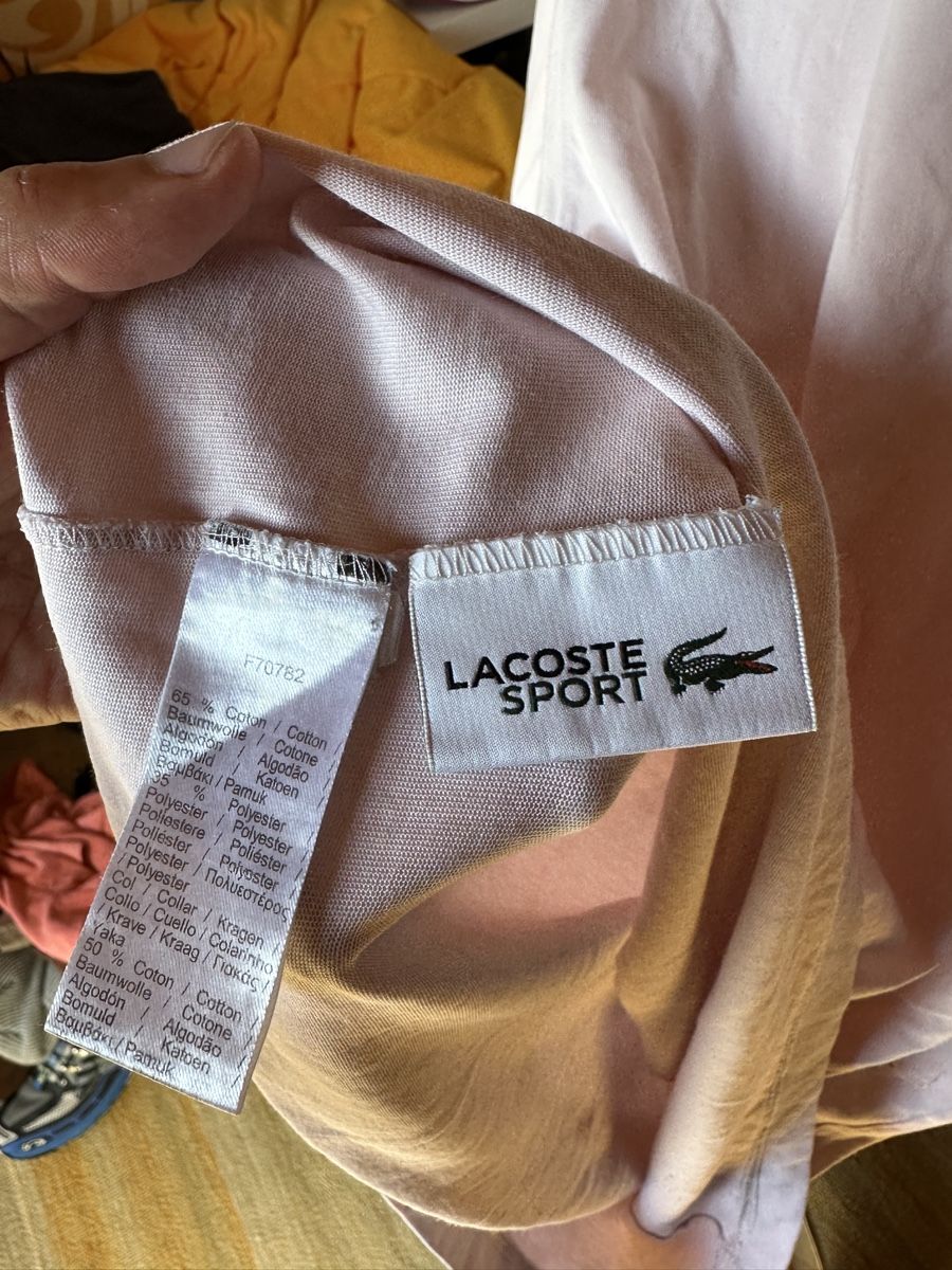 Lacoste T-shirt: Lacoste pink T-shirt – Usato da Villars-Burquin venduto da Iliasso 2