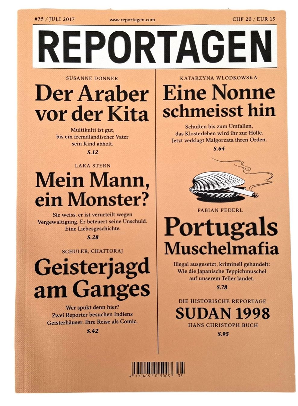 Zeitschriften & Magazine: REPORTAGEN NR. 35 Juli 2017 – Gebraucht aus Wil SG von Restwert_Wil