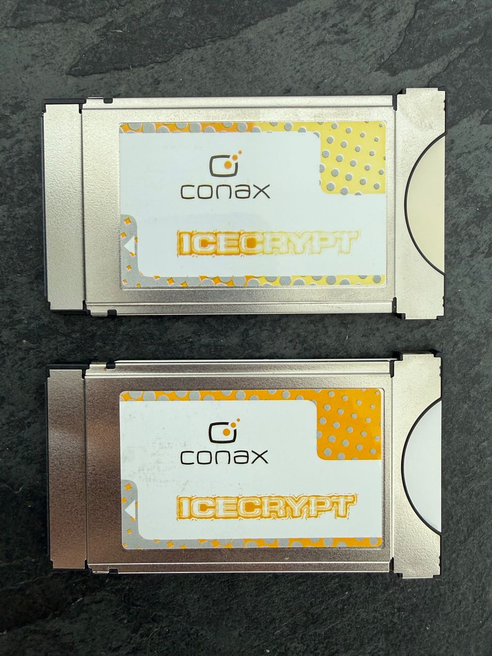 Module und Funcards: 2 Stk. conax ICECRYPT Entschlüsselungs Module – Gebraucht aus Stetten SH von Urlaub