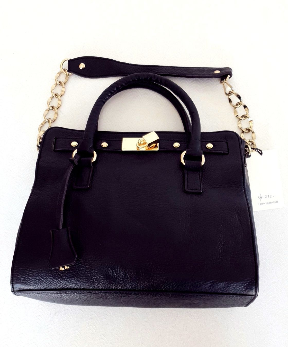 Borse da donna: Elegante Echtleder Schwarze Handtasche - NEU – Nuovo e nell'imballaggio originale da Uetikon am See venduto da Kakao2 6