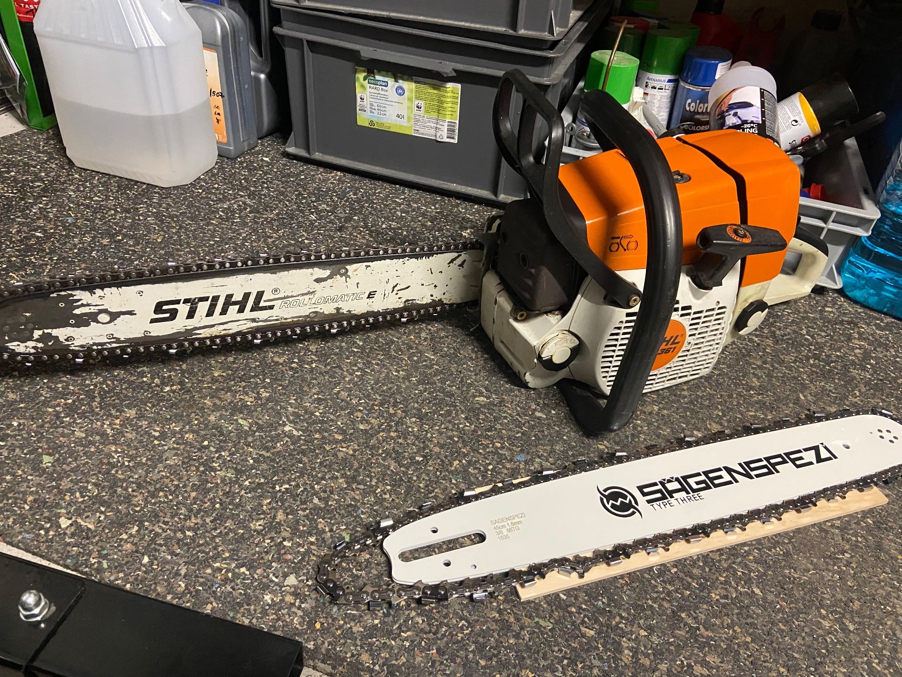 Stihl Scies: Stihl MS 361Profi Kettensäge – D'occasion à Seewis-Pardisla par skoda8 2