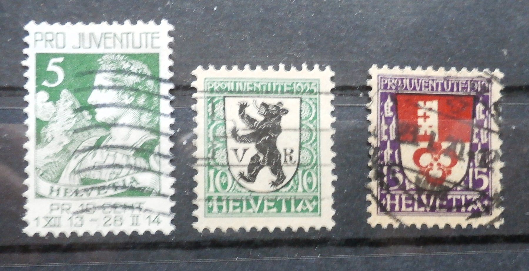 Alle Briefmarken: CH Pro Juventute 1913/1919/1925 – Neu (gemäss Beschreibung) aus Kehrsatz von Bernherb2