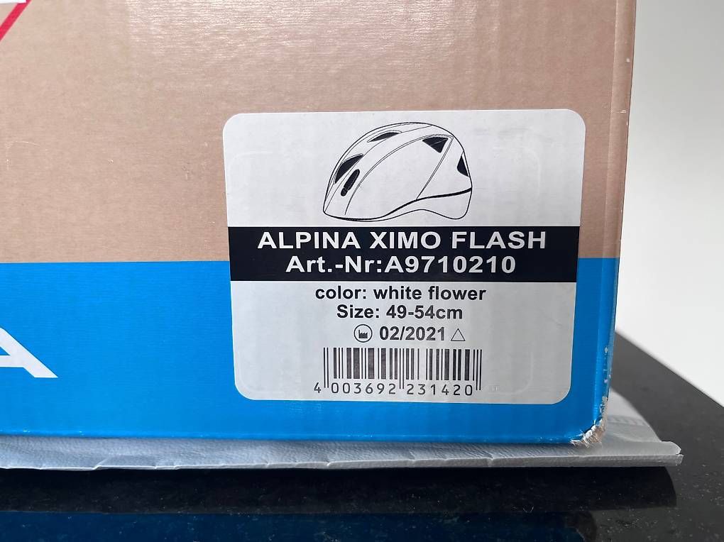 Caschi: Kindervelohelm ALPINA XIMO FLOWER – Usato da Wettingen venduto da Suzanne015 3