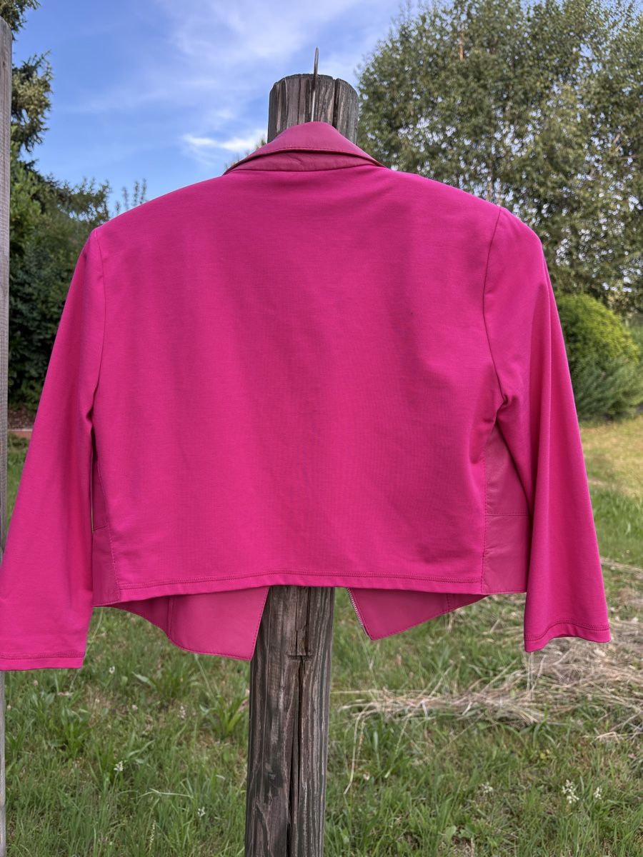 Jacken: Leonardo Lederjacke pink neu Gr. M – Neu (gemäss Beschreibung) aus Hirzel von kiwi48 1