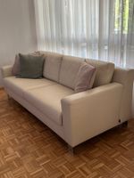 2x Ledersofa beige Ewald Schillig