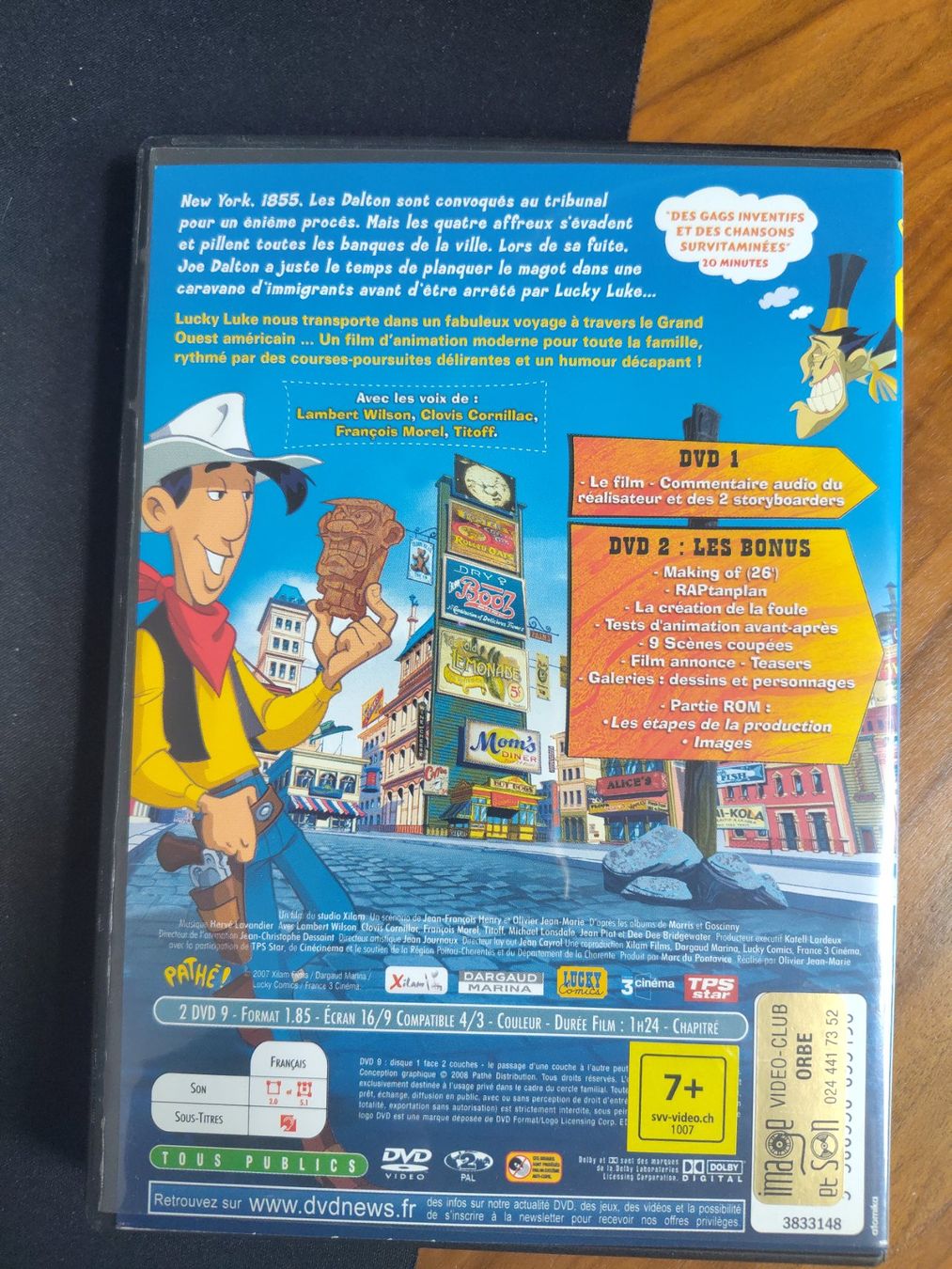 Alle DVDs: DVD Lucky Luke – Gebraucht aus Froideville von Nadrom 1