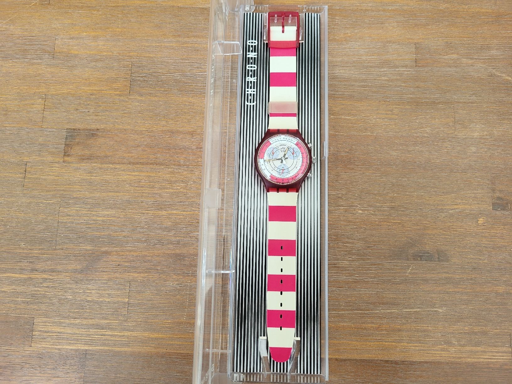 Swatch Uhren: SWATCH CHRONO SCR100 NAVY BERRY NEU – Neu und originalverpackt aus Lommiswil von Fridu_C 2