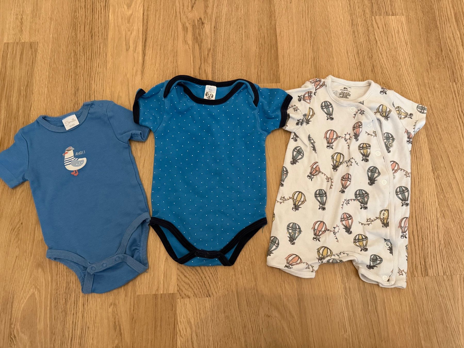 H&M Lotti & Set di vestiti: Body Baby 3er Pack Grösse 62/68 – Usato da Dottikon venduto da dcwidmer
