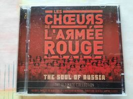 Cd Les Choeurs de l'armée rouge - The soul of Russia 2 Cds