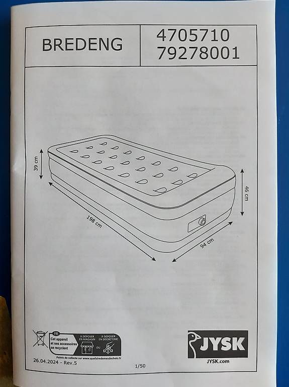 Letti: Luftbett / Lit  Gonflable – Usato da Aegerten venduto da Simplon56 3