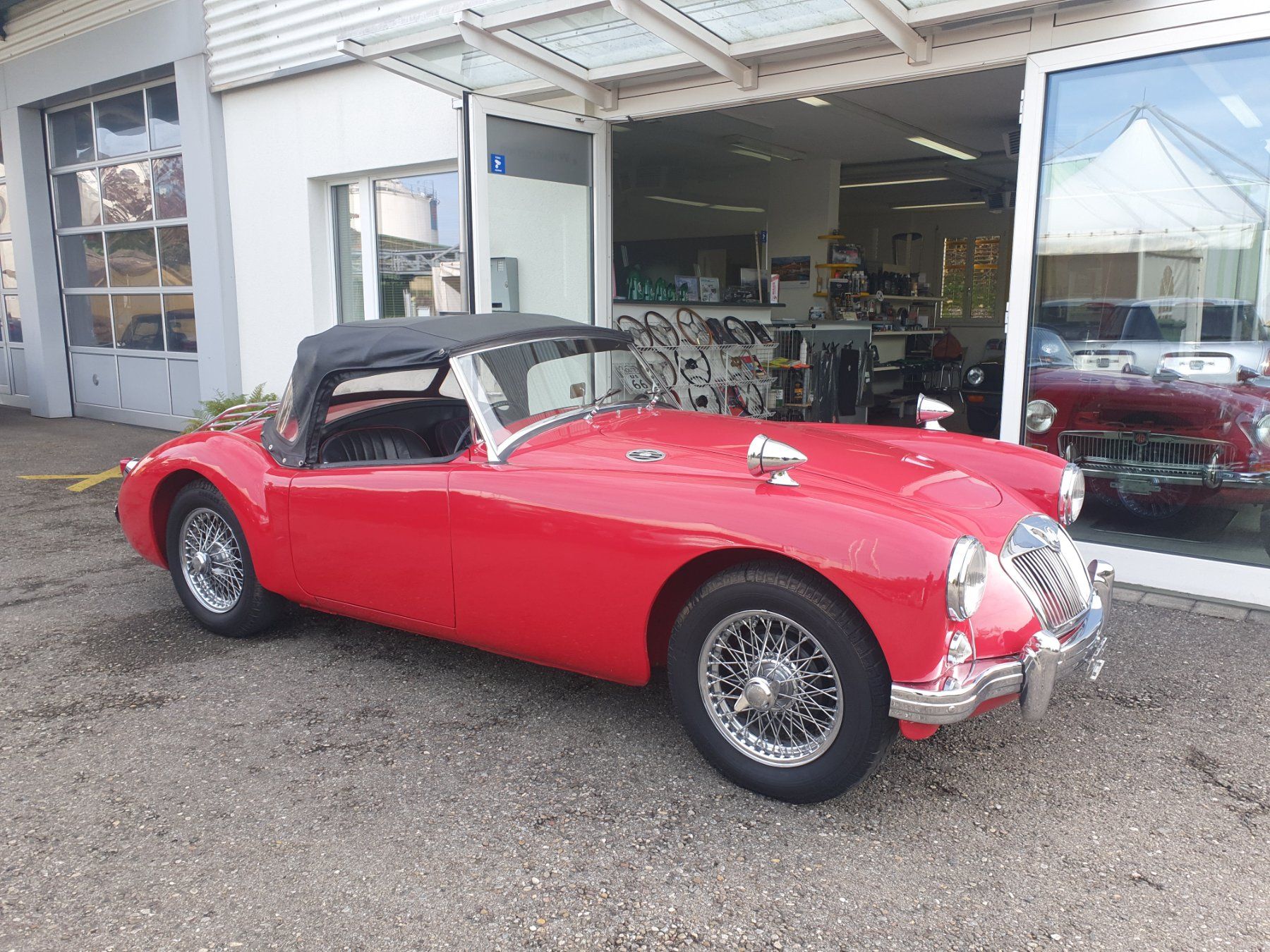 MG Automobili: MG A 1500  Oldtimer-Cabriolet – Usato da Schwarzenbach SG venduto da MGTC 1