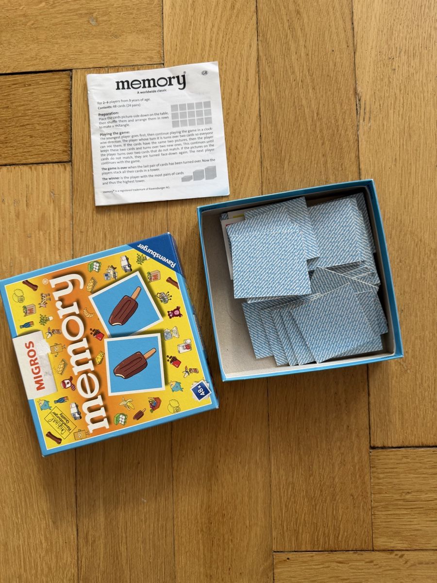 Migros Giochi: Ravensburger Memory - Migros Edition - Komplett! – Usato da Bern venduto da Elisa64 3