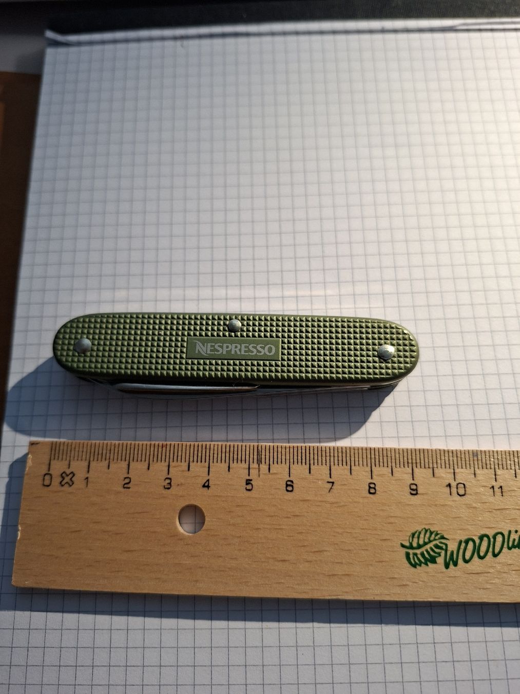 Victorinox Coltelli tascabile: Victorinox Alox Nespresso, neu ohne Verpackung – Nuovo (secondo la descrizione) da Uster venduto da mak_mw2n