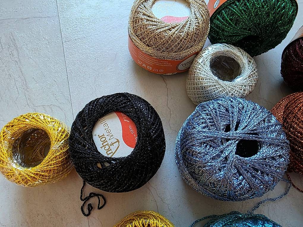 Cordicelle & Fili: Effektgarn & Sticktwist – Usato da Bünzen venduto da Floh99 2