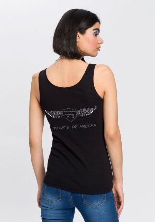 Arizona Top Gr. 44/46 Glitzernieten Neu