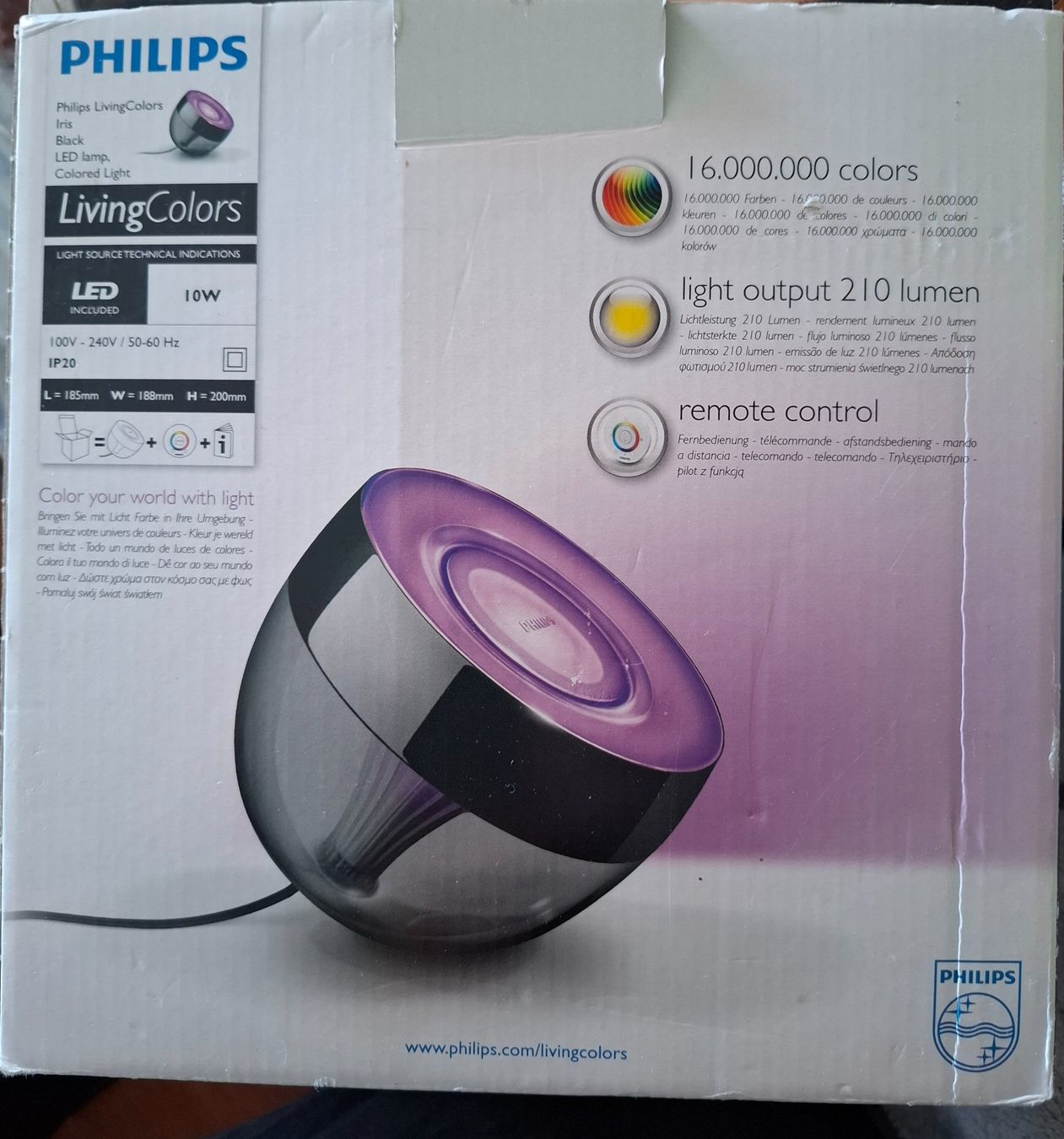 Philips Lampade: LED Farblampe - diverse Farben - PHILIPS – Usato da Eiken venduto da Lashar 1