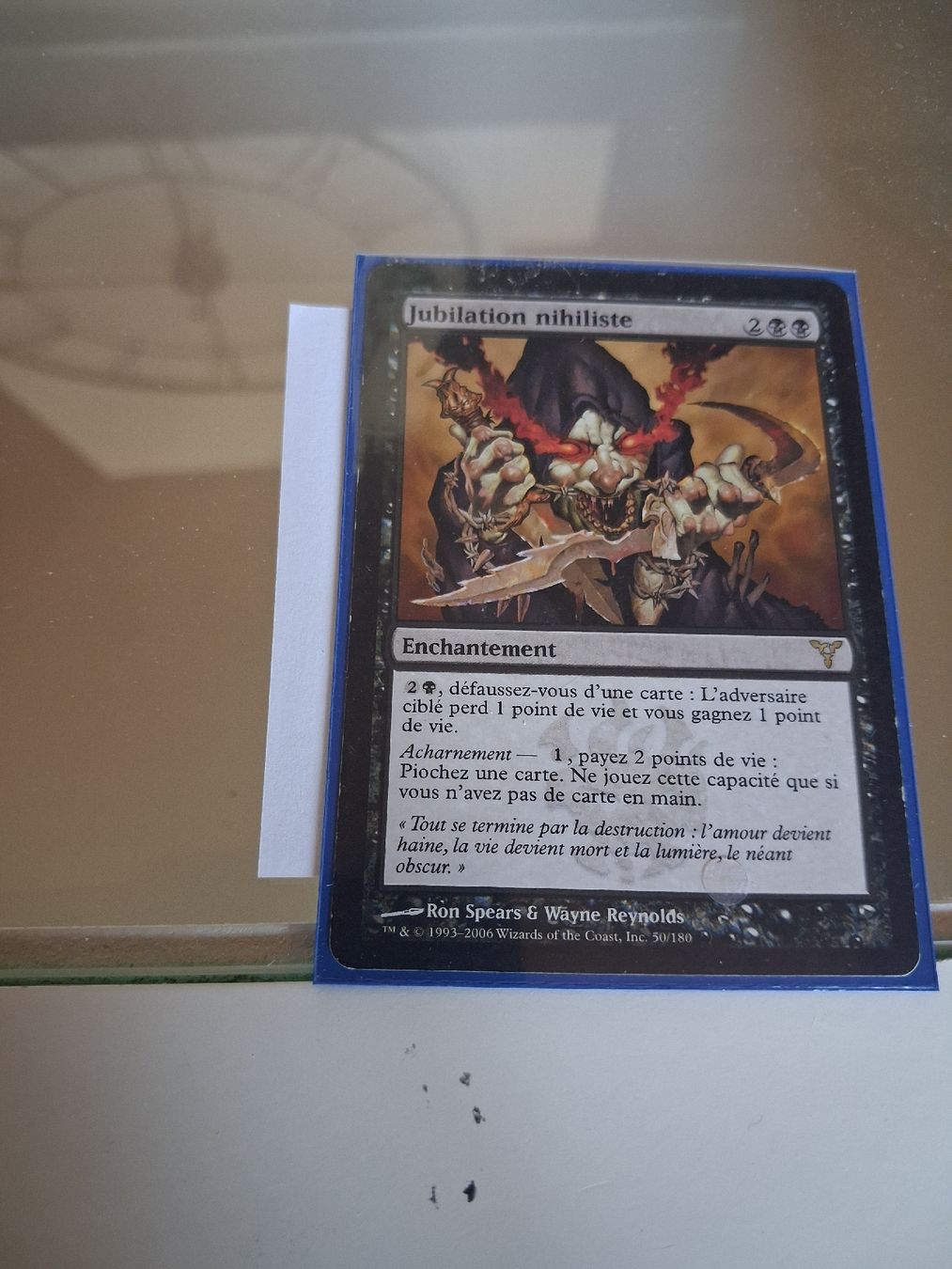Giochi: carte magic rare : Jubilation nihiliste  – Usato da Rossemaison venduto da danou01
