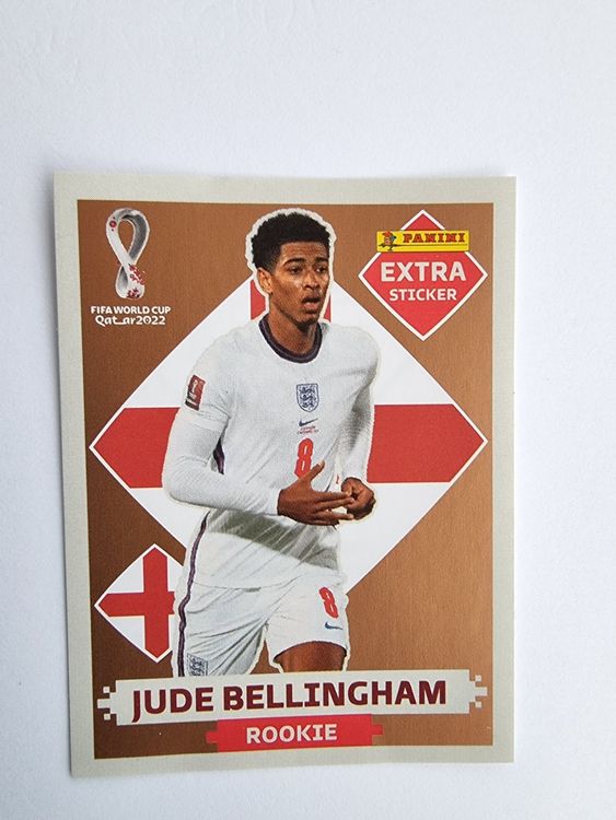 Panini WK 2022 Extra Sticker Jude Bellingham Rookie Bronze (Gebraucht ...