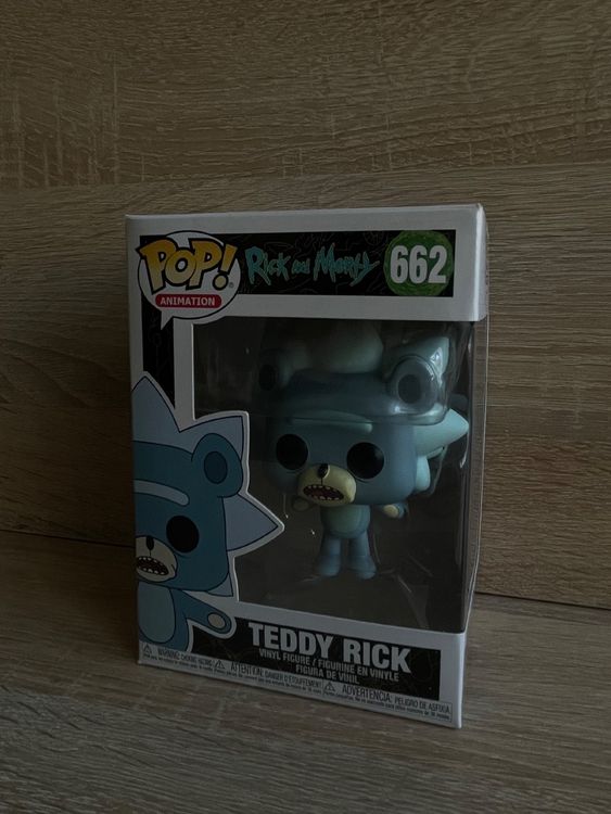 Funko Pop Rick and Morty Teddy Rick CHASE (Neu und originalverpackt) in