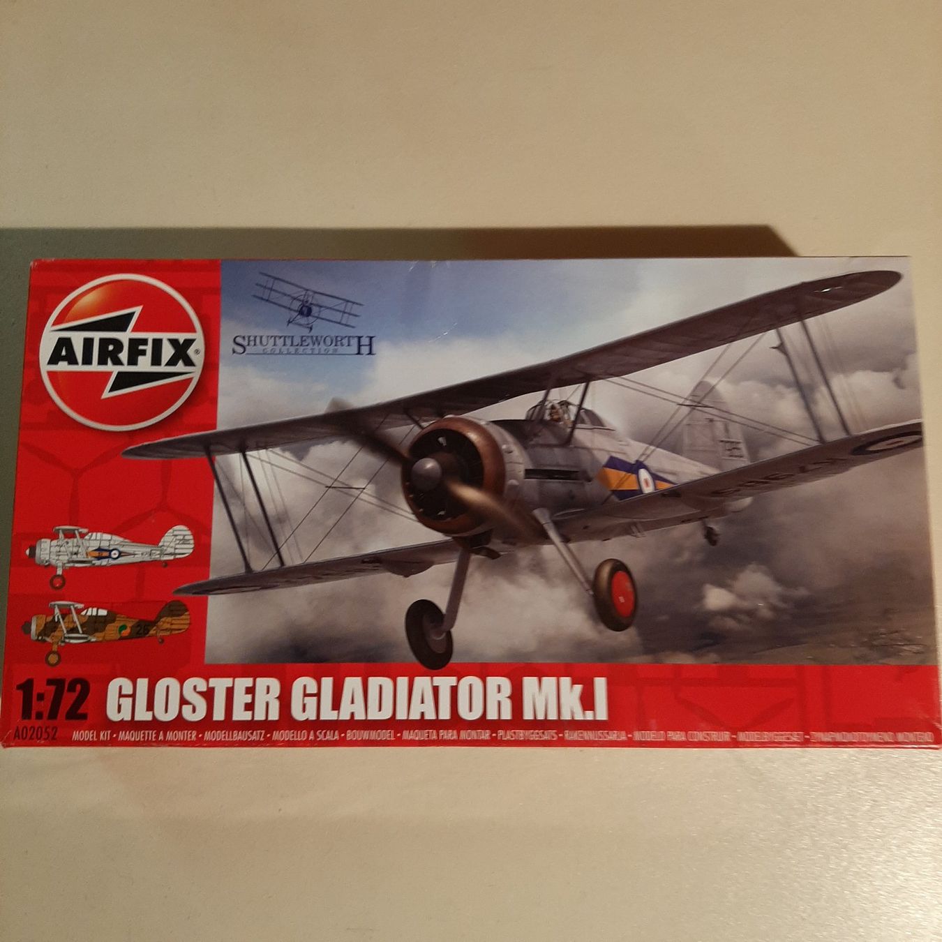 Airfix Kit di modellismo & Modellini statici: 1240 ... Gloster Gladiator Mk I ... Airfix 02052 – Nuovo (secondo la descrizione) da Bonstetten venduto da Benibanny59