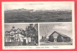 2.8.1909 Gruss vom Nollen/ Hotel Nollen TG