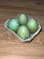 4er Set Eierkerzen, Grün, Neu, perfekt für Ostern!