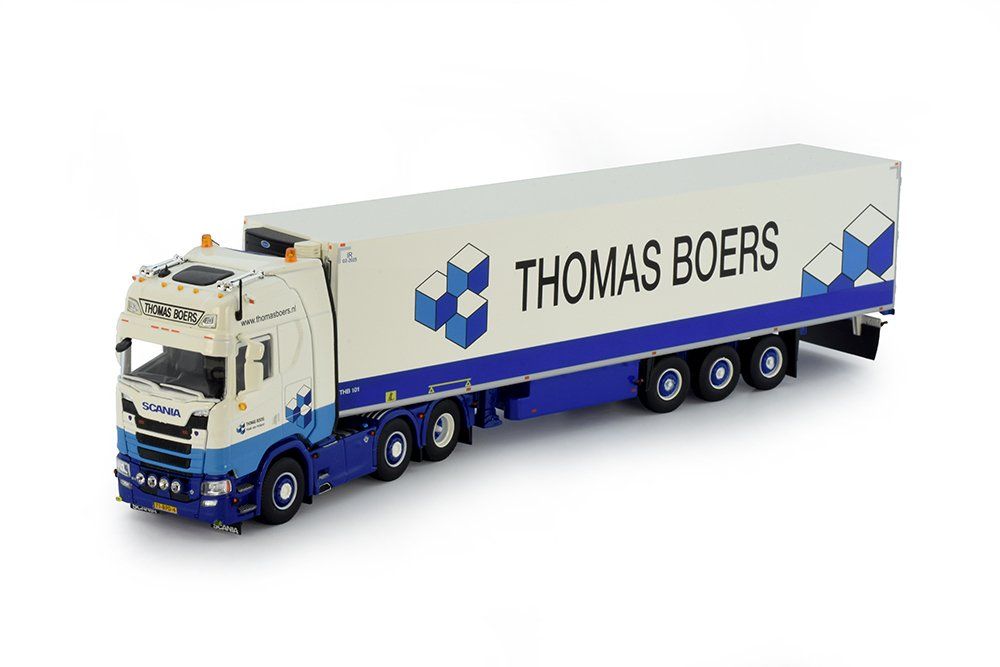 Tekno Modellbausätze & Standmodelle: Tekno 80910 Scania Thomas Boers – Neu und originalverpackt aus Dagmersellen von FBM-Bacheli