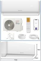 HANTECH H-PRO Split Klimaanlage 12000 BTU für Räume bis 45 m